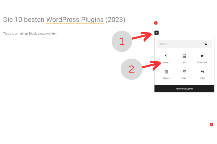 Wordpress Gutenberg Editor