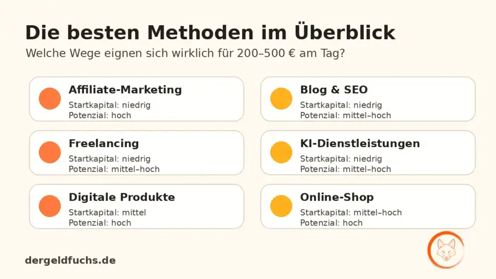 An Einem Tag Geld Verdienen