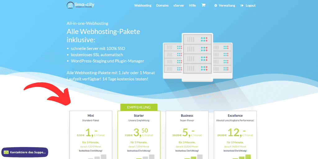 Lima-City-Webhosting-Pakete